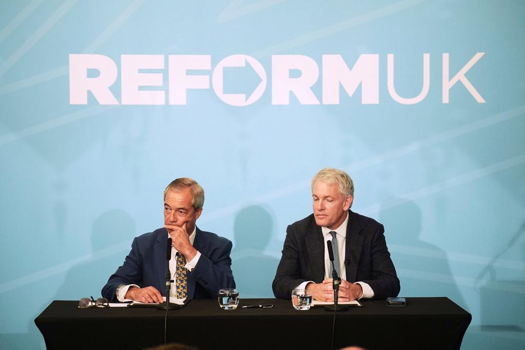 英國改革黨勢力日漸強大。(美聯社)