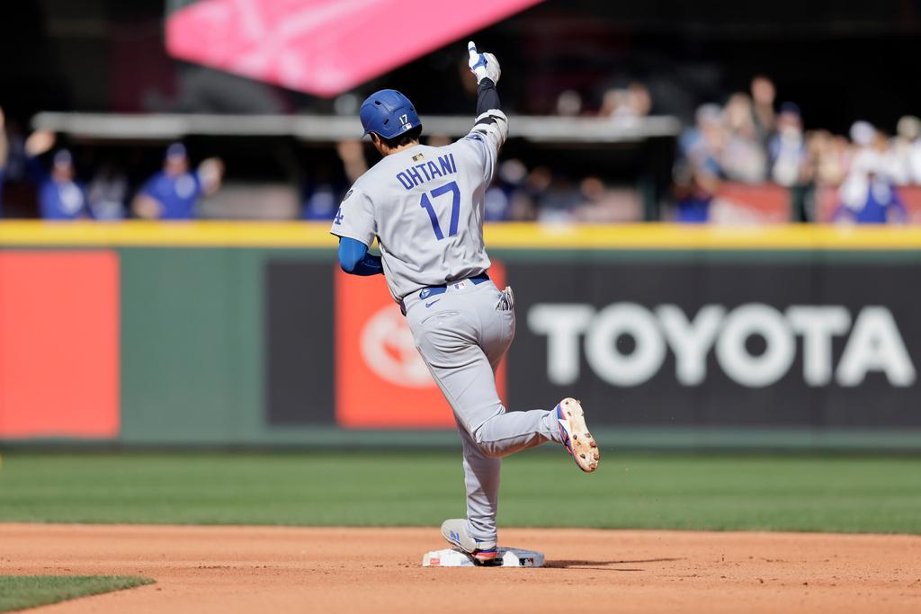 MLB | 大谷翔平助洛杉磯道奇作客以6比1擊敗西雅圖水手。(美聯社)
