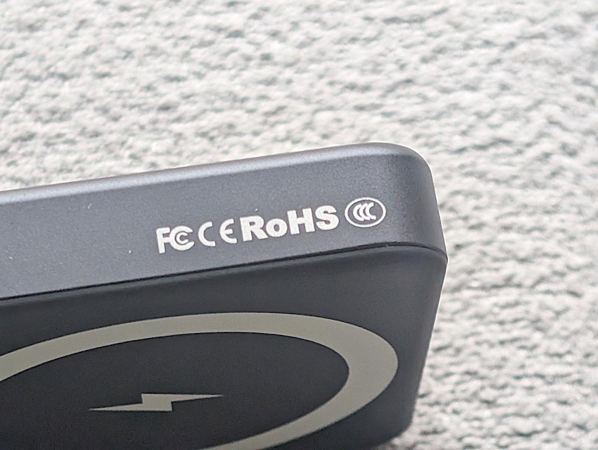 產品上也有印上支援 CCC 的標誌