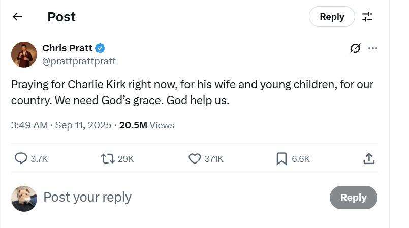 基斯柏特在X的悼文。