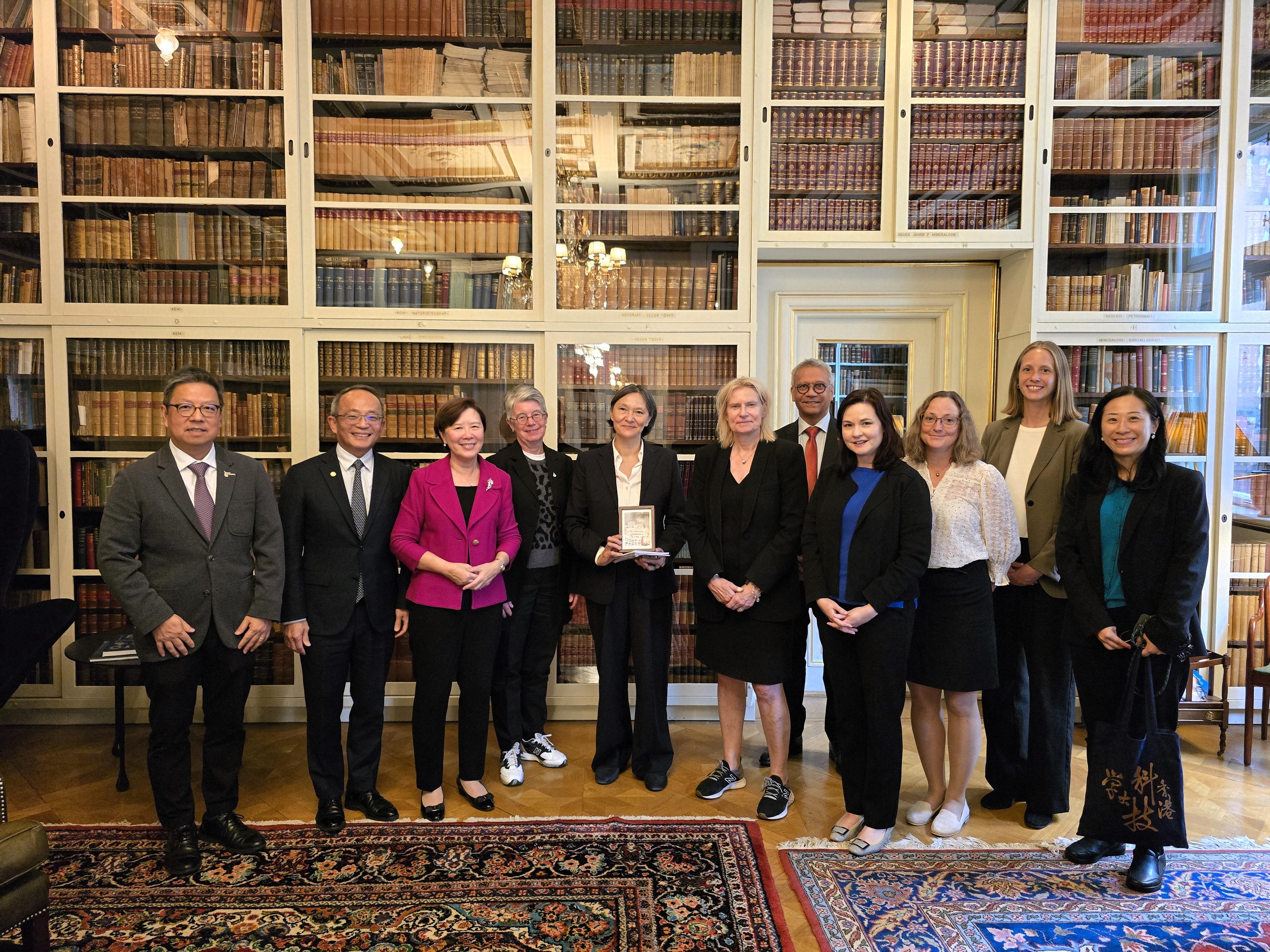 科大深化與瑞典合作。