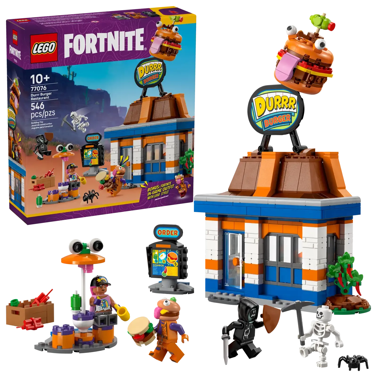 Fortnite®DURRR 漢堡餐廳 HK$529