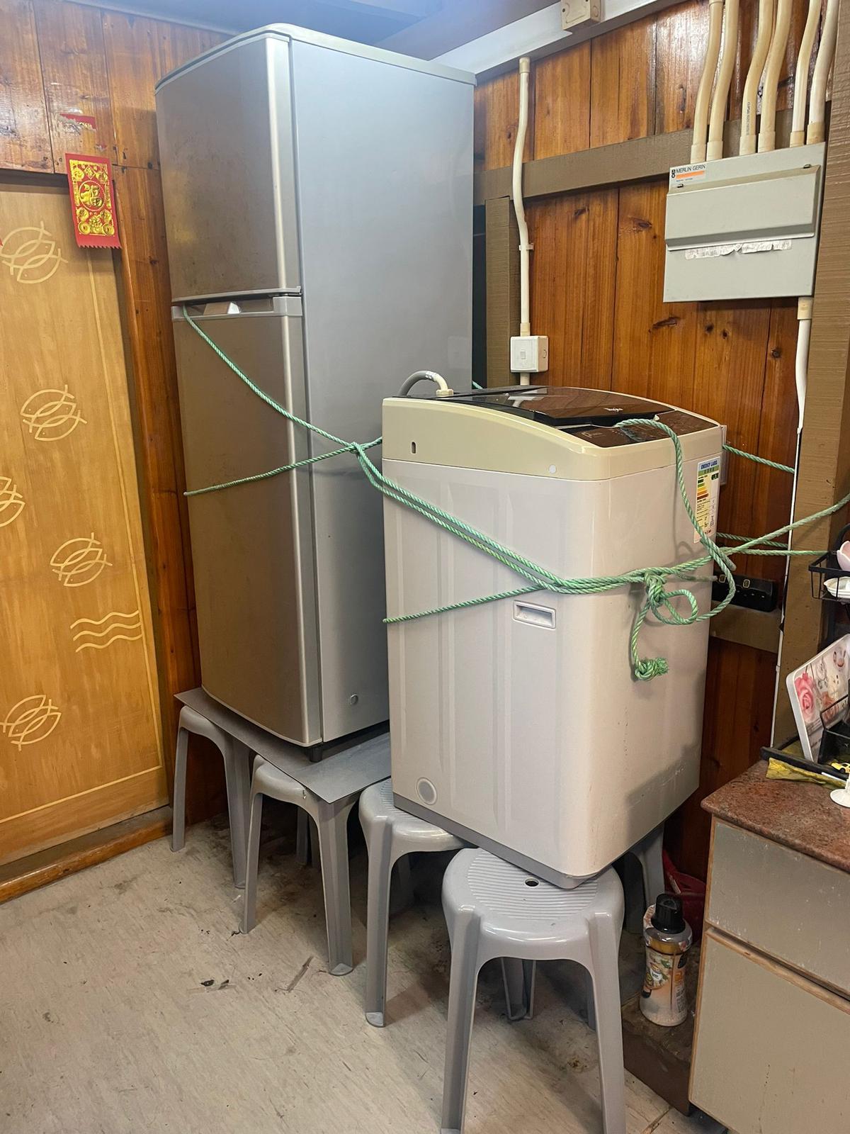 超強颱風樺加沙正逐漸增強,香港紅十字會指已啟動戒備行動,為幫助高危社區作好準備。(香港紅十字會圖片)