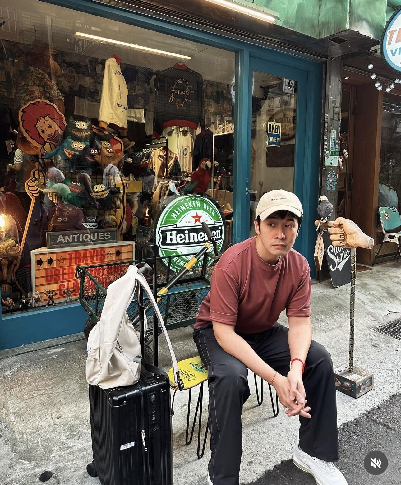 李日朗自爆2023年患上胃癌 。