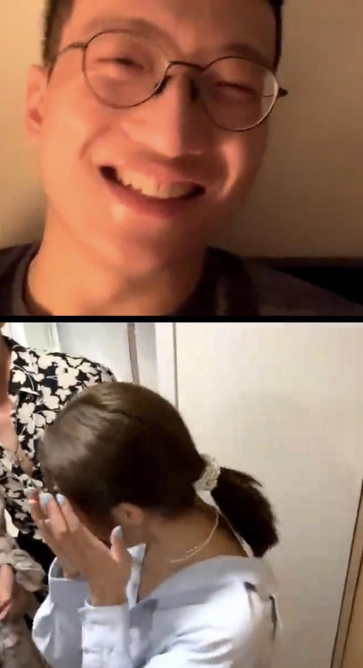 梁敏巧聽到Matt向她示愛時,感到不知所措。