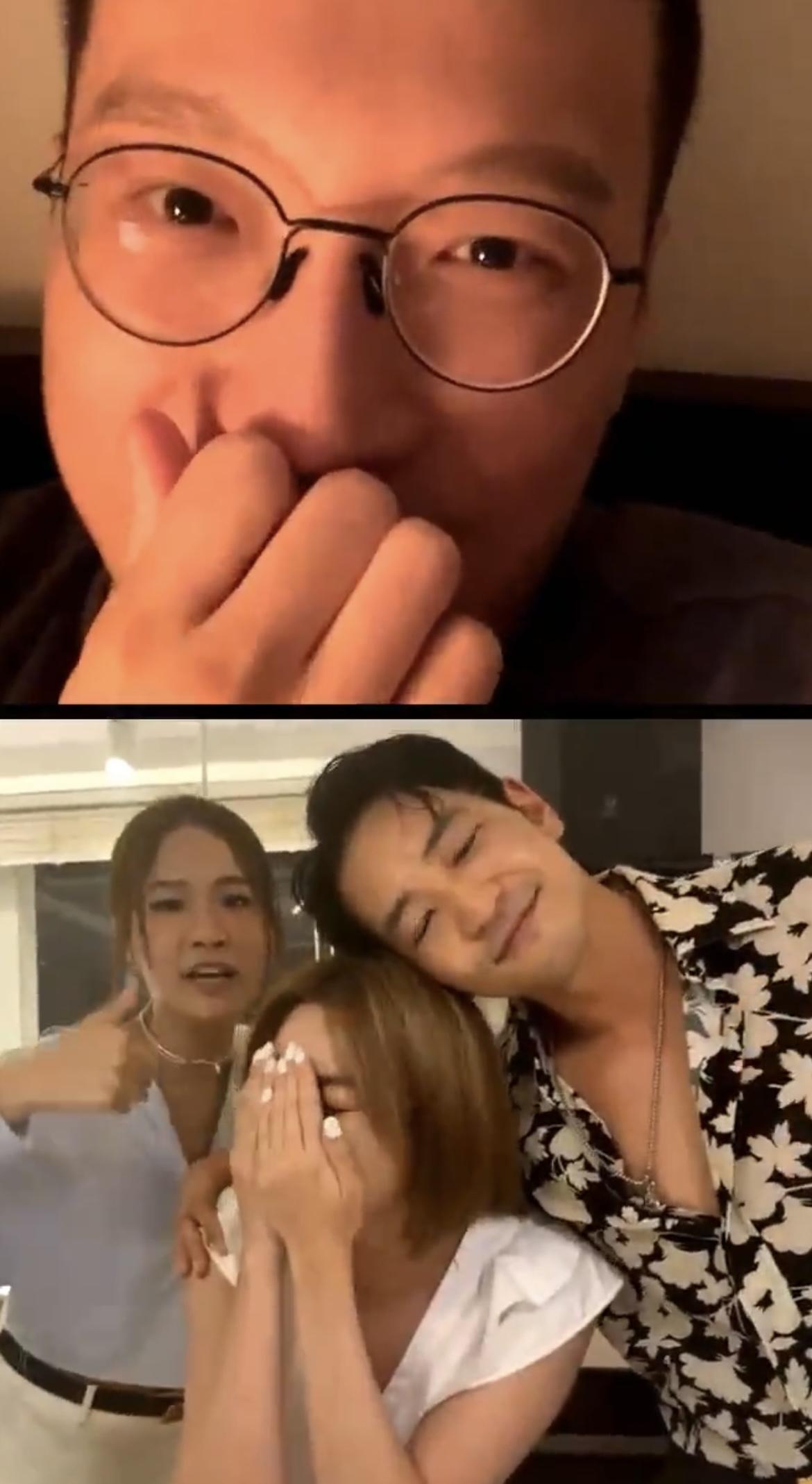 Matthew向關嘉敏表示「我對你有feel之後」,女方不知所措。