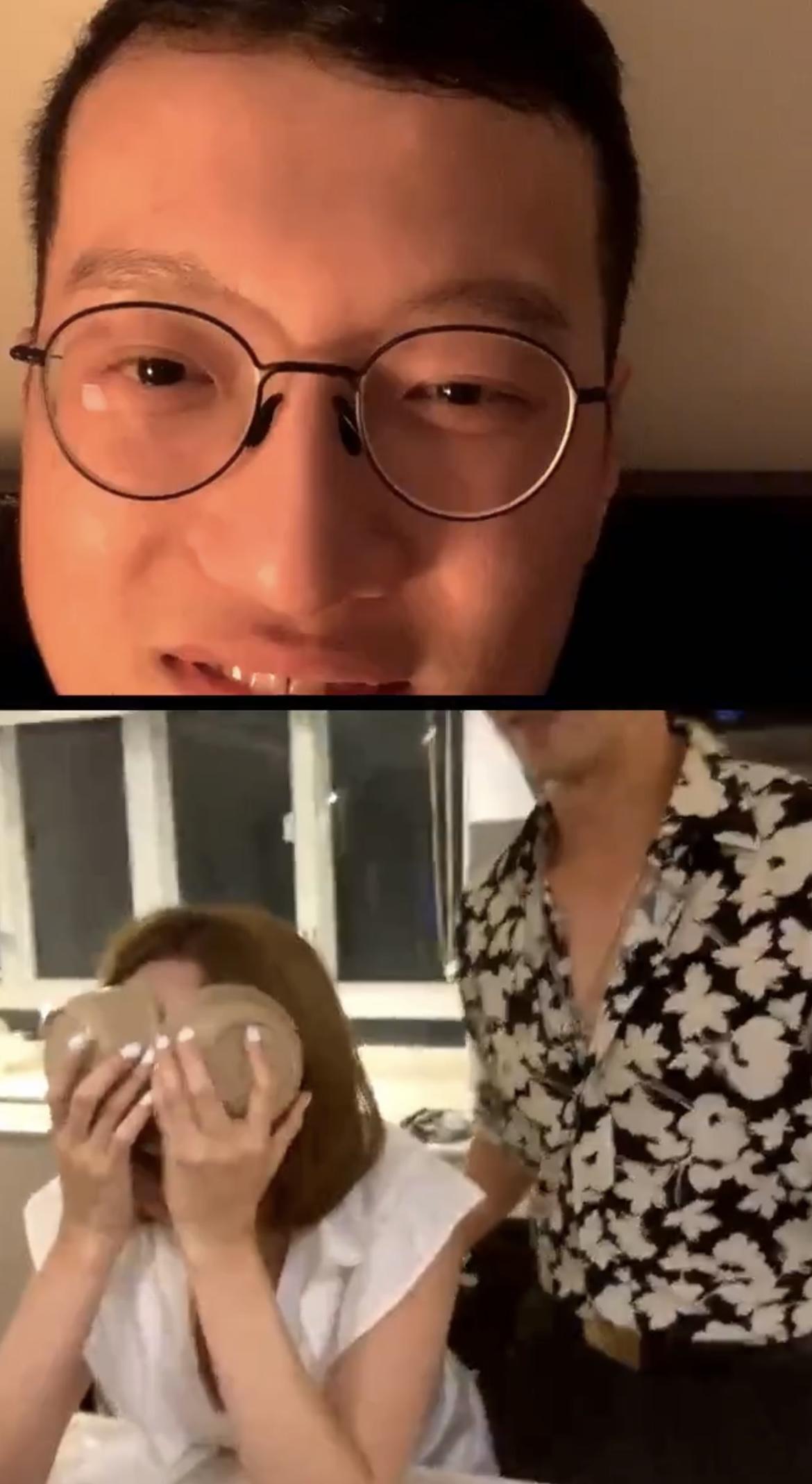 Matthew向關嘉敏表示「我對你有feel之後」,女方不知所措。