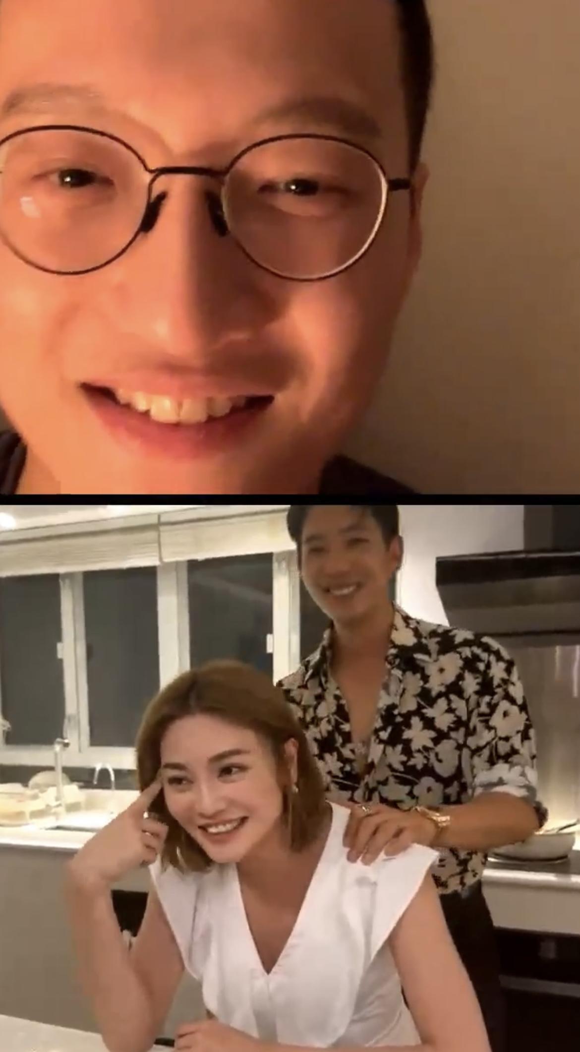 Matthew向關嘉敏表示「我對你有feel之後」,女方不知所措。