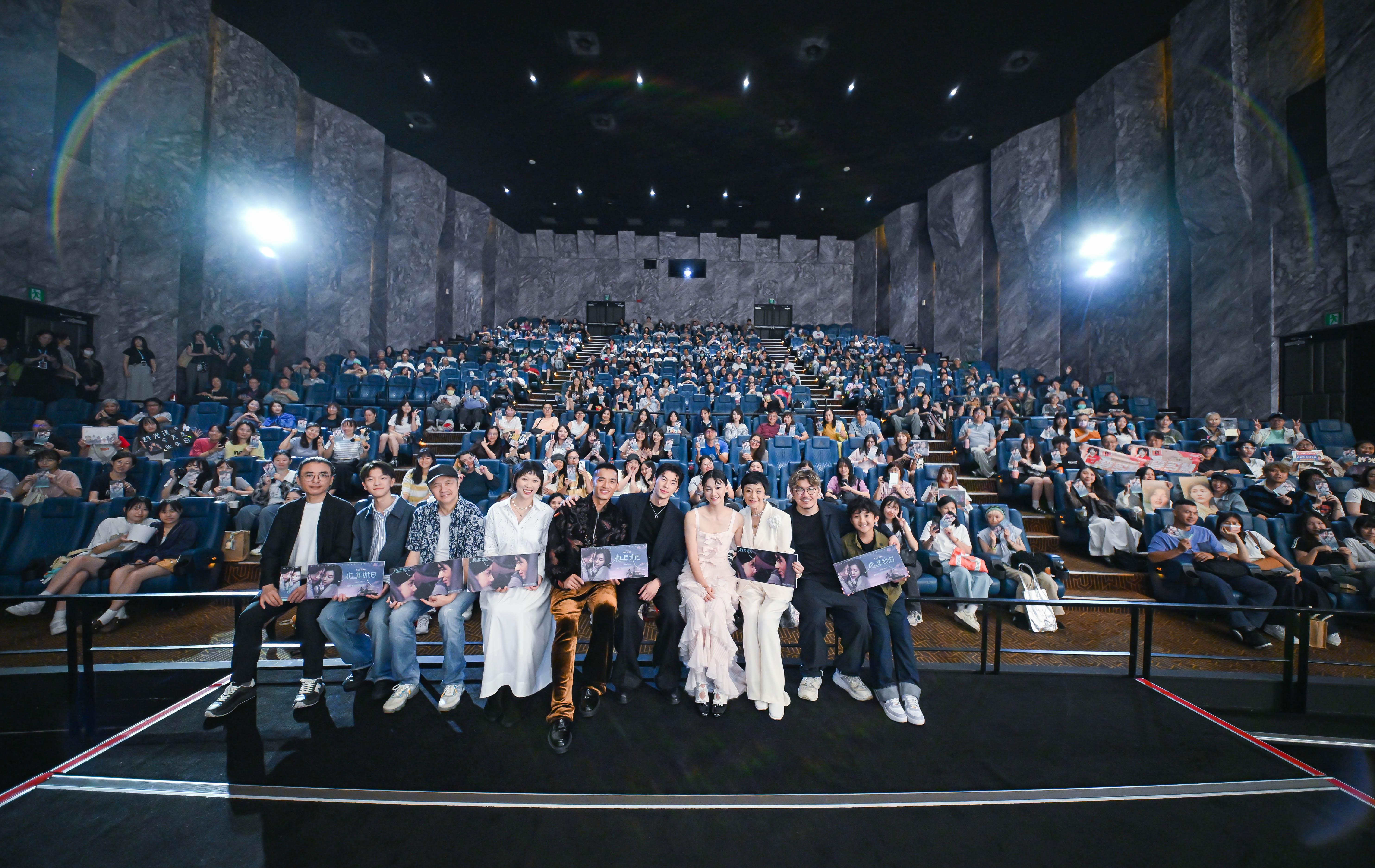 奇幻愛情片《他年她日》昨晚現身亞洲巡迴宣傳之旅壓軸一站舉行台北首映禮