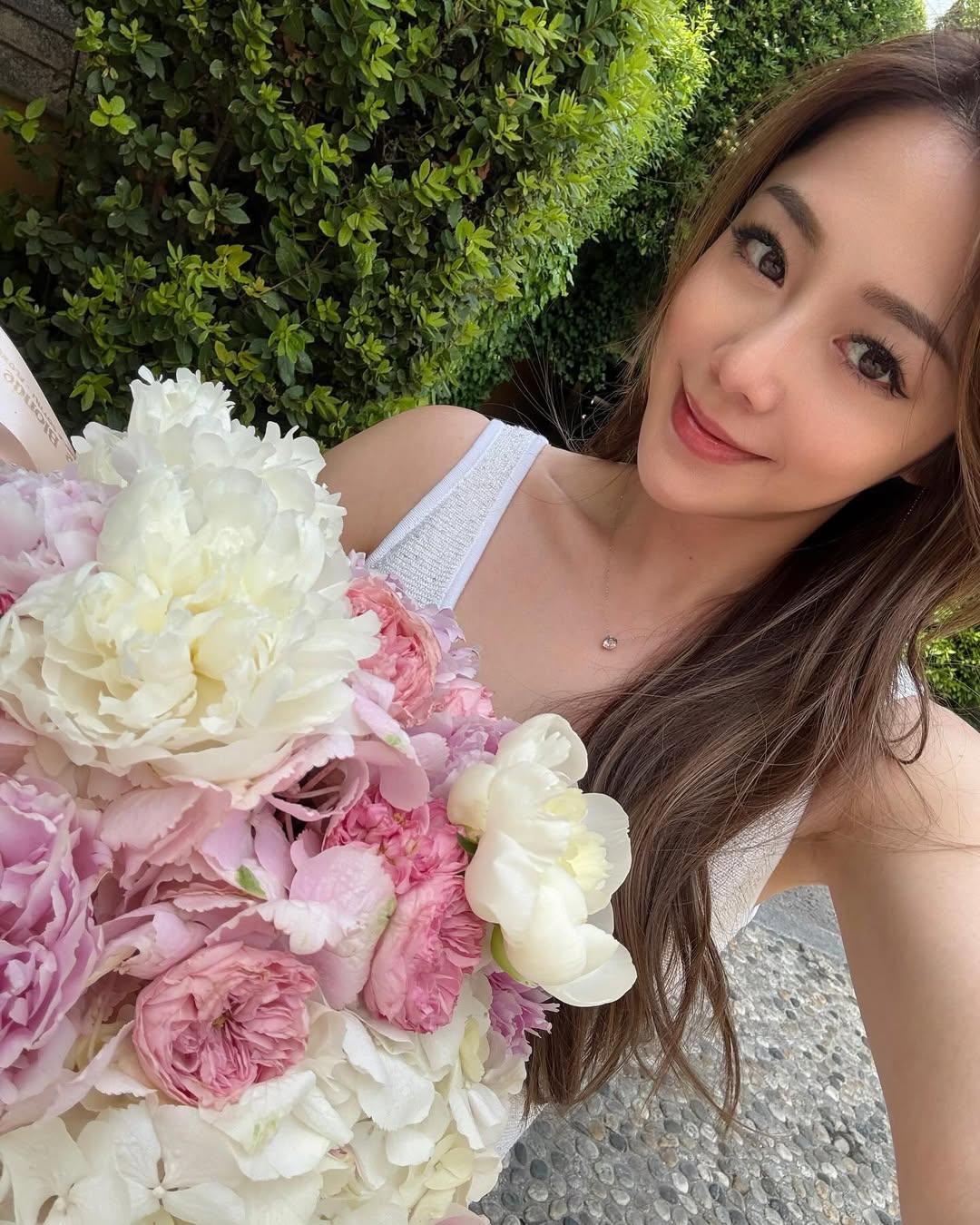 台灣32歲女星林千又最近和美籍丈夫Jeon剛辦婚禮,卻因李行失竊而既生氣又難過。