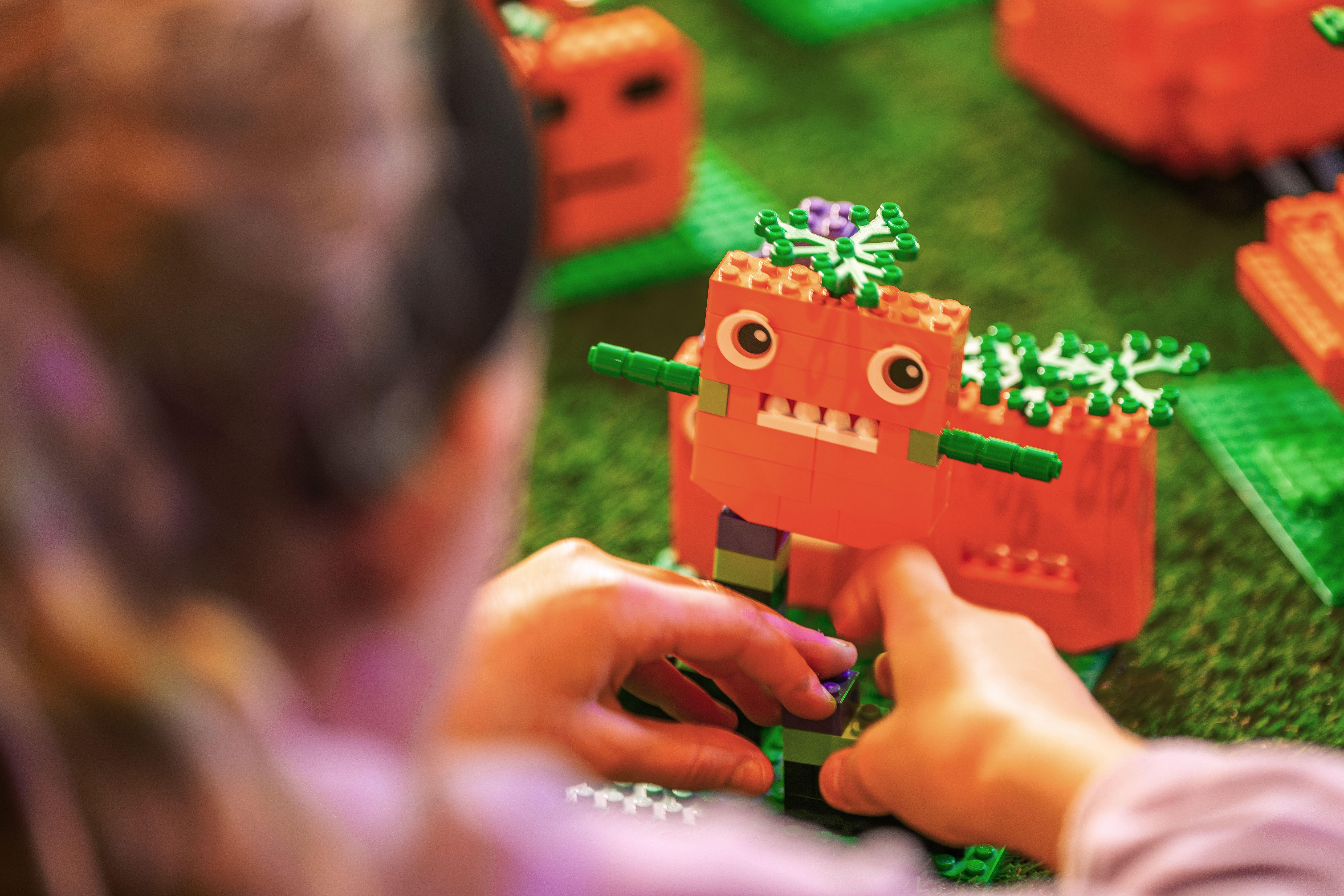 親手拼砌魔法小怪獸