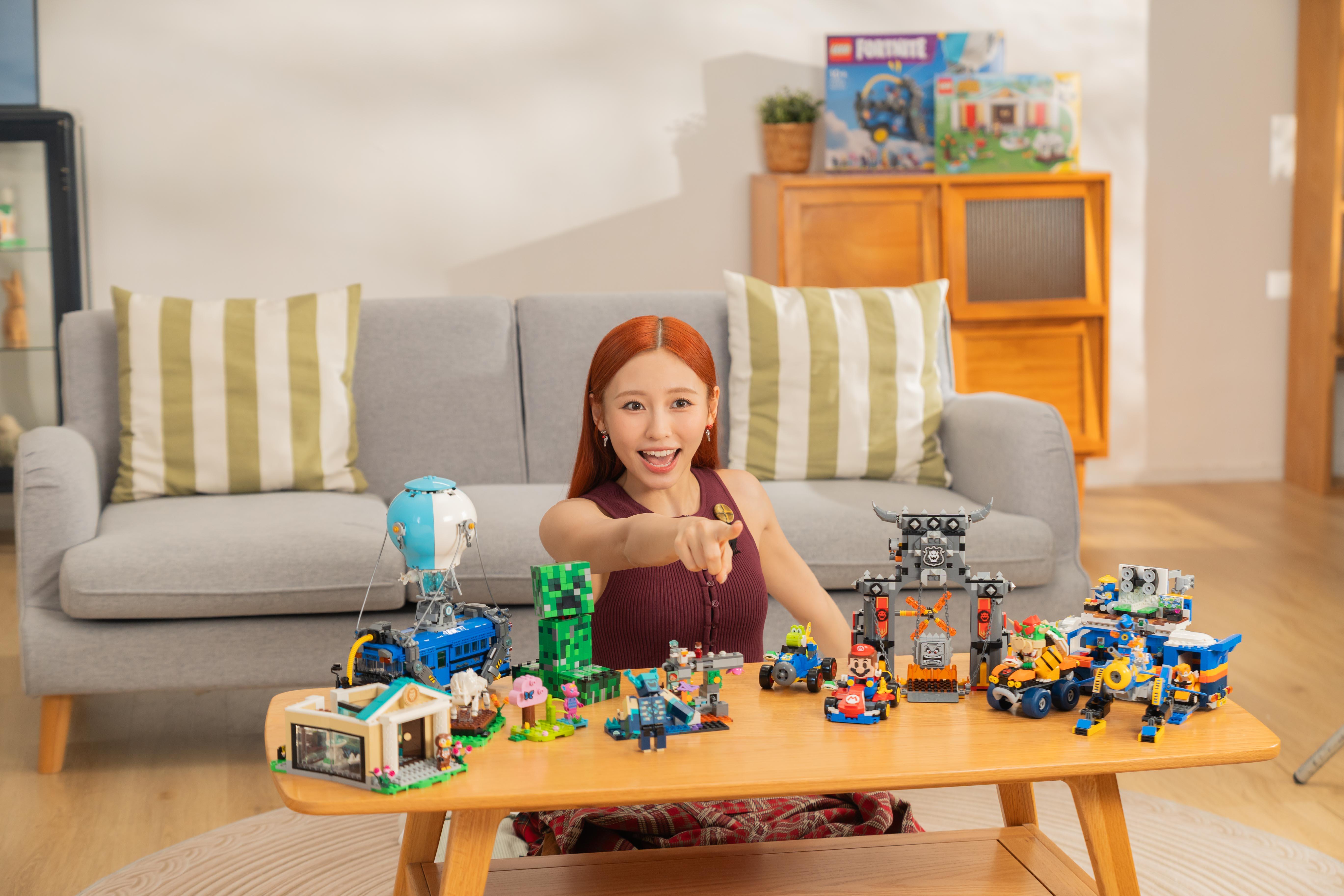Ivy直言樂高陪伴自己成長。