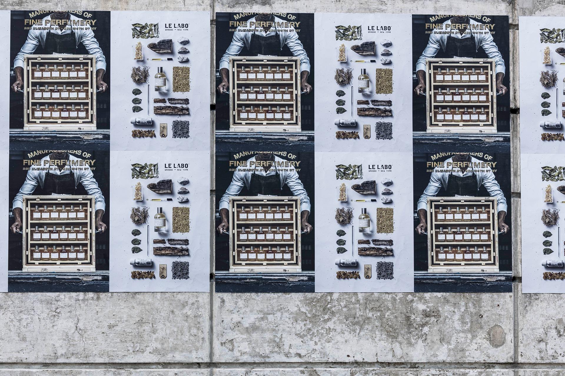 為慶祝Le Labo城市系列全系列9月限定上架,品牌特意在大館設置海報牆,讓品牌愛好者前往打照留念。