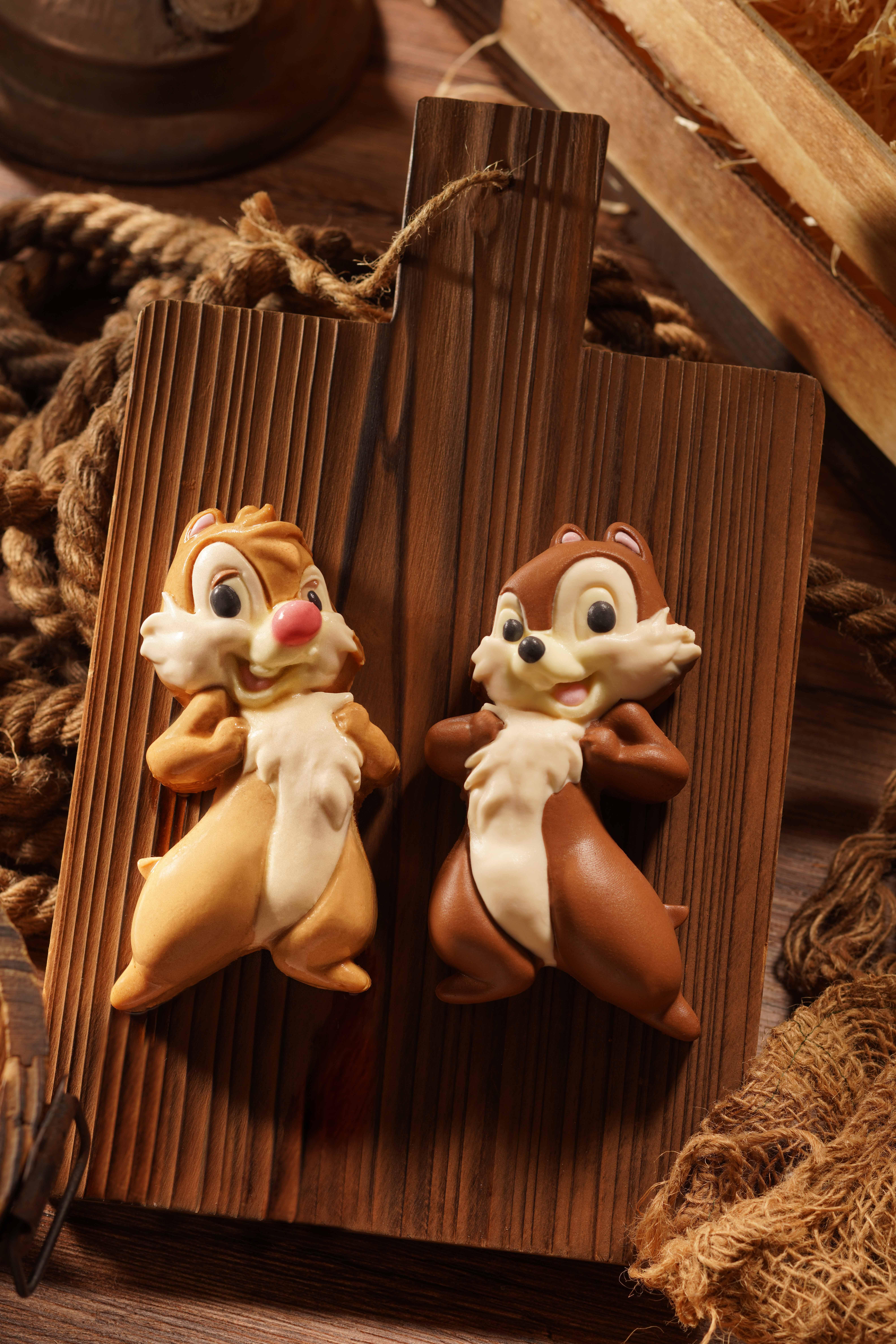 「幸運黃金石小食亭」鋼牙與大鼻慕絲蛋糕Chip 'N' Dale Mousse Cake 每個$68