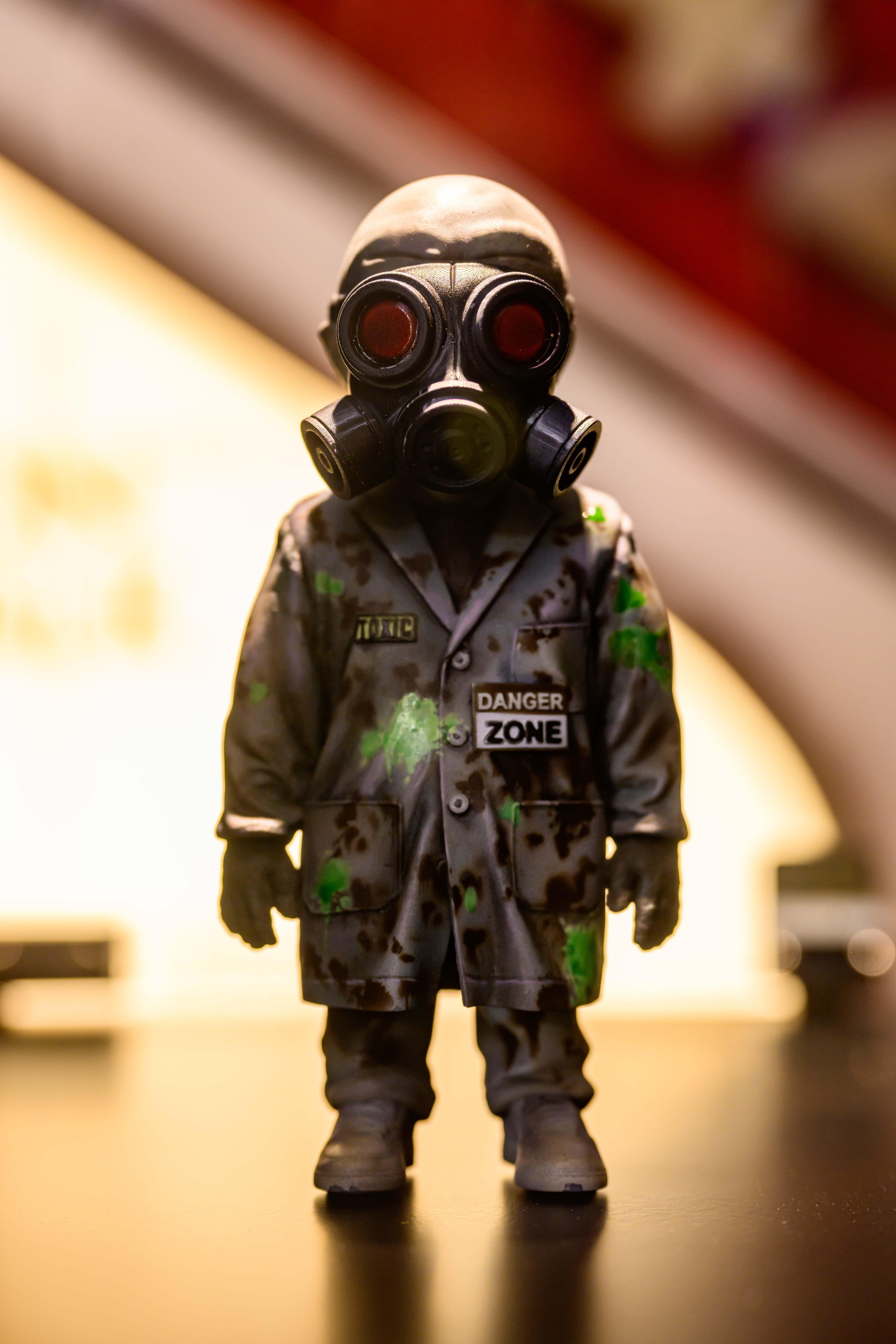 六個玩具主角代表「海洋公園哈囉喂全園祭 2025」六大驚嚇主題景點