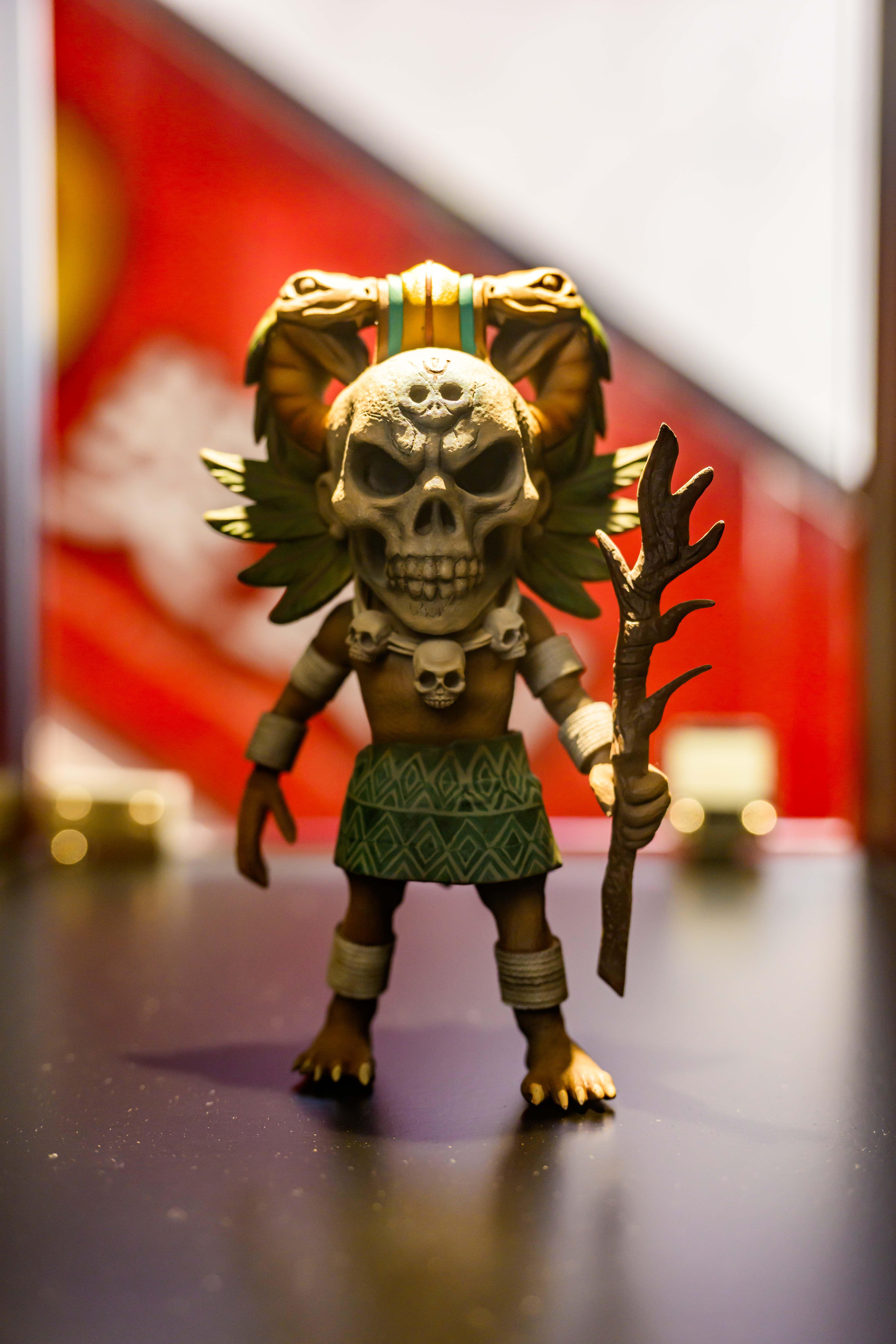 六個玩具主角代表「海洋公園哈囉喂全園祭 2025」六大驚嚇主題景點