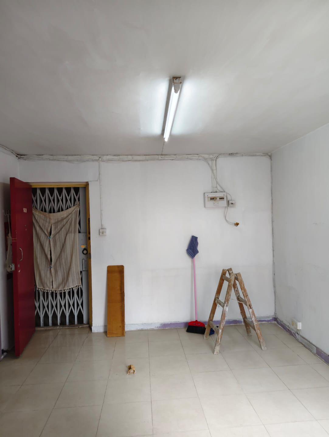 元朗公屋朗屏邨未補地價兩房戶,內部裝修稍舊,惟銀碼細,吸引同區客承接。(代理提供)