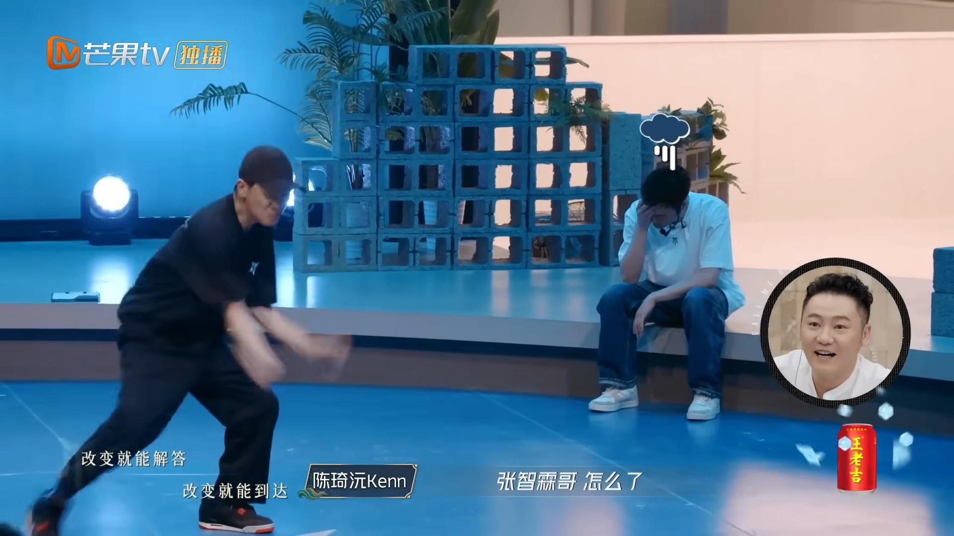 張智霖雖然下了一番苦功,但完全跟不上進度。