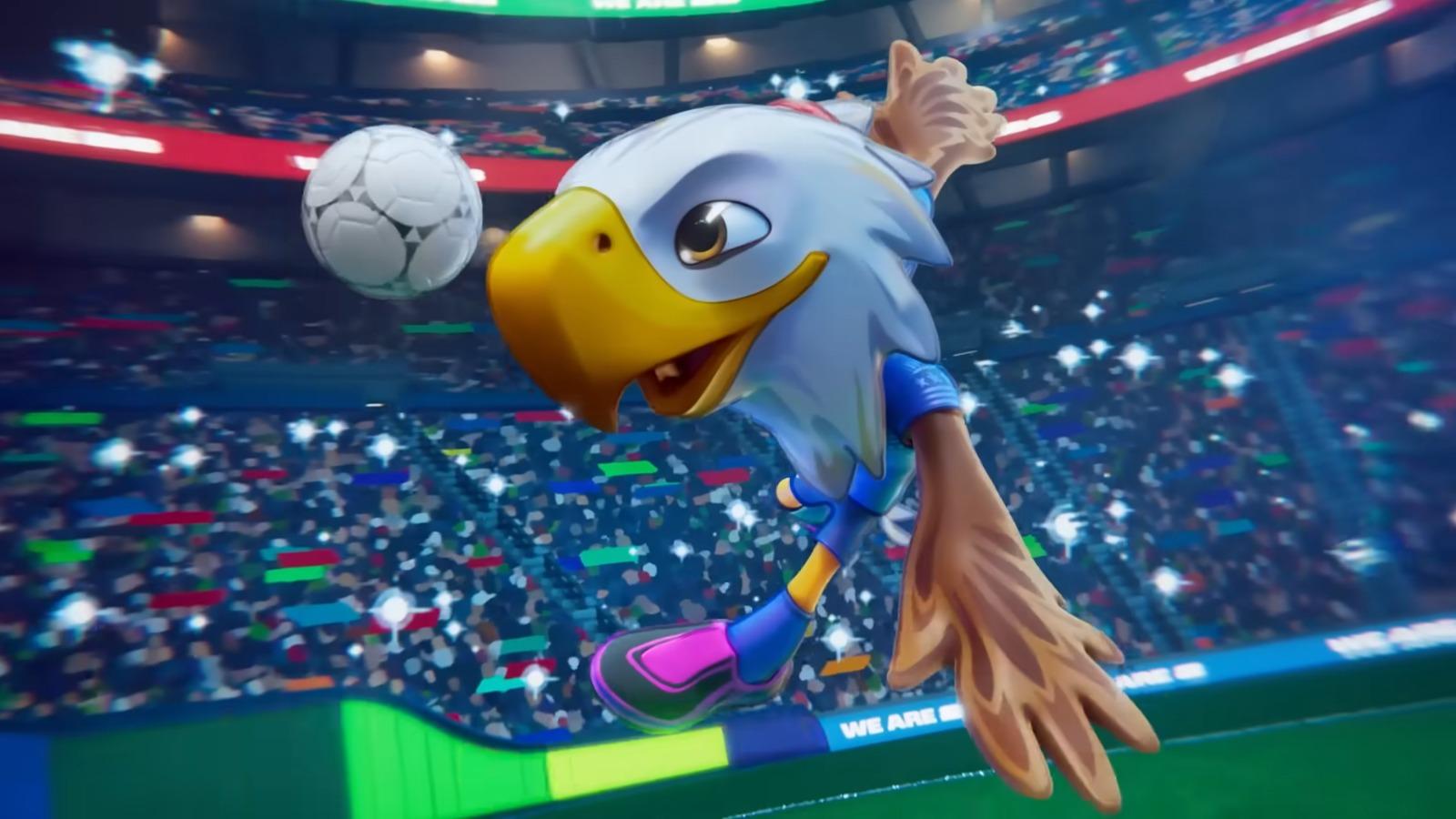 世界盃2026吉祥物,美國代表Clutch為白頭鷹,司職中場。