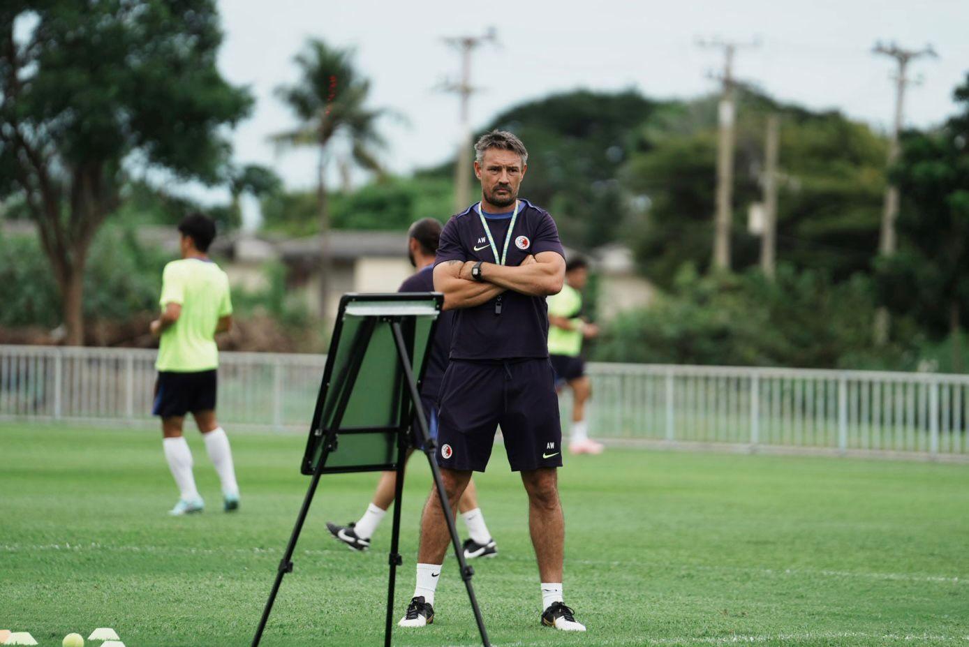 香港隊主帥韋斯活。(香港足總圖片)