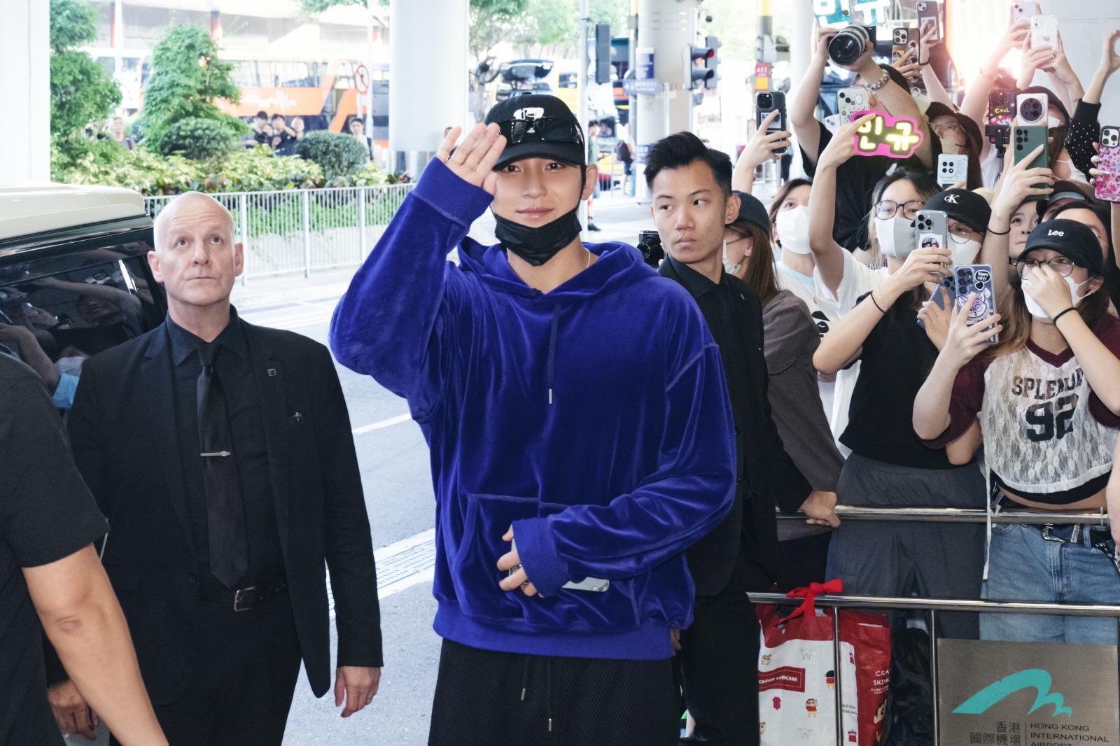 MINGYU本月初來港已引起哄動。