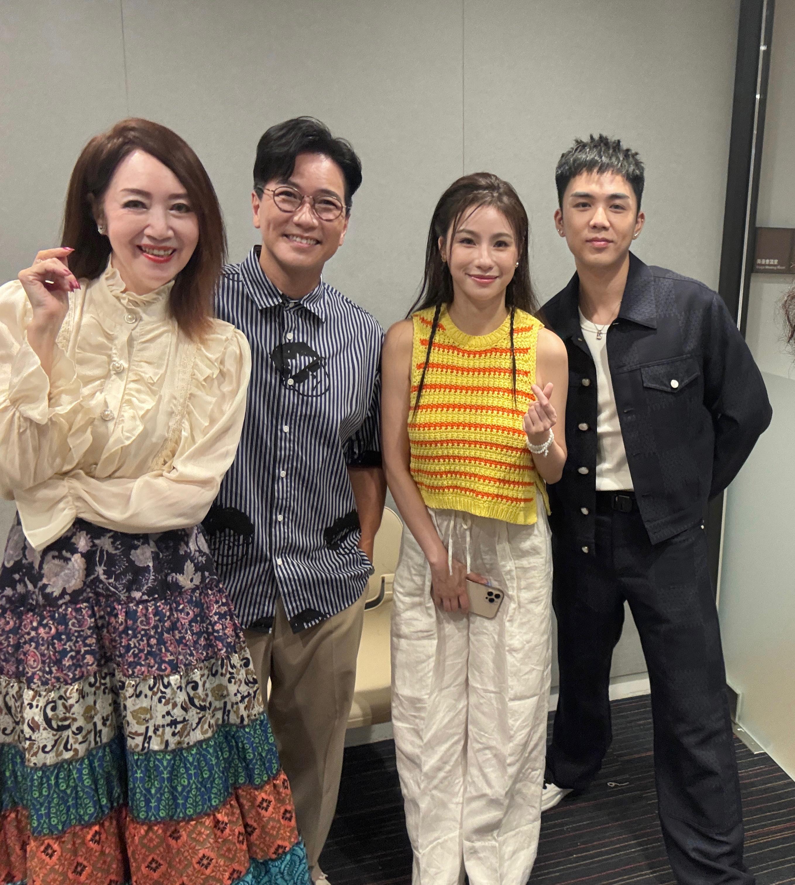 樂翊榆應邀與伍富橋和區永權等參與音樂會演出,印象難忘。