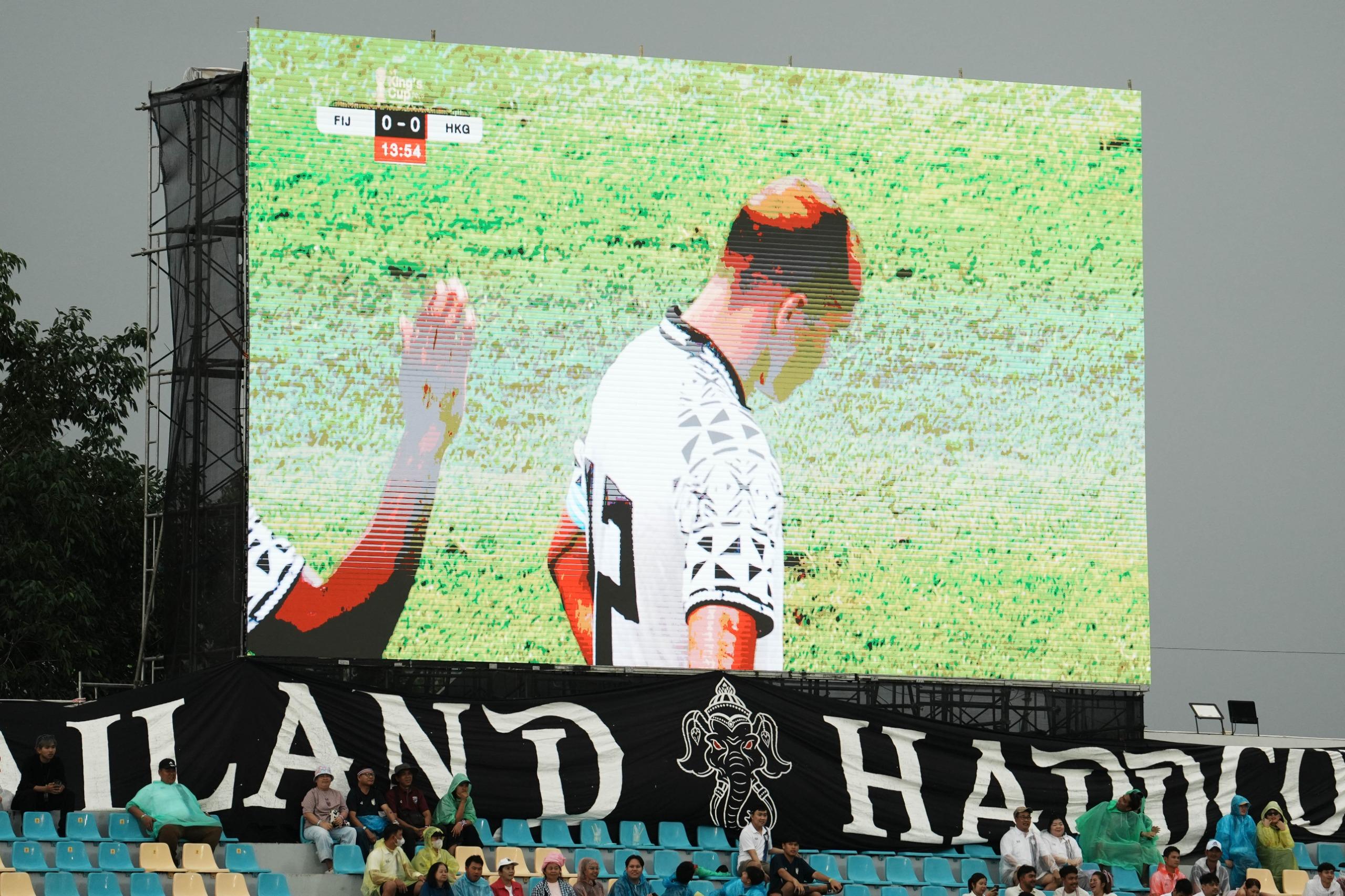 泰皇盃|香港大勝斐濟。(HKFA)