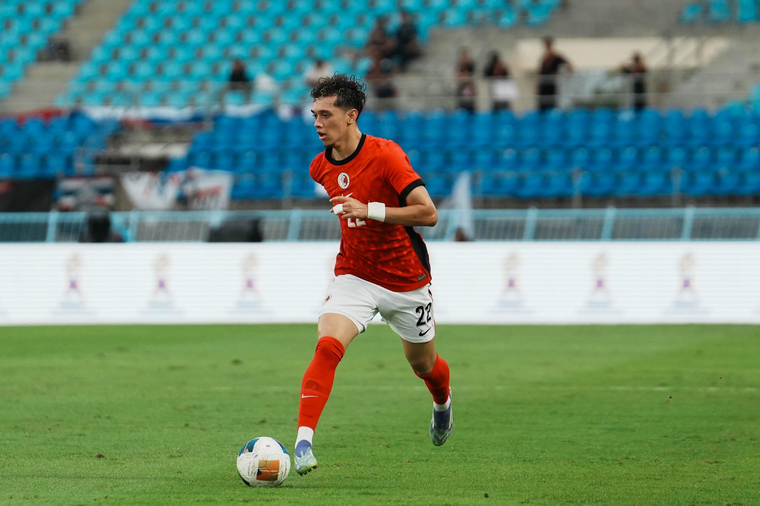 泰皇盃|香港大勝斐濟,李小恆為入球功臣。(HKFA)