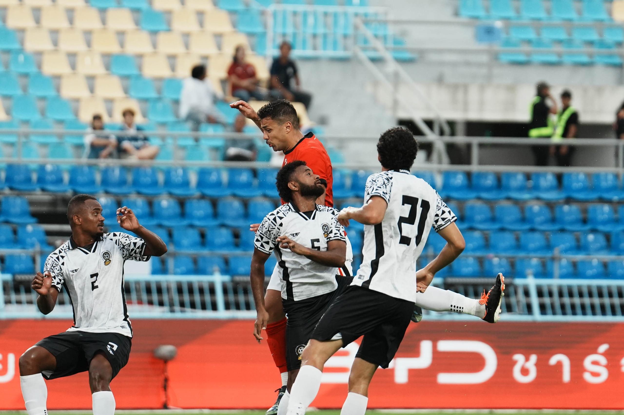 泰皇盃|香港大勝斐濟。(HKFA)