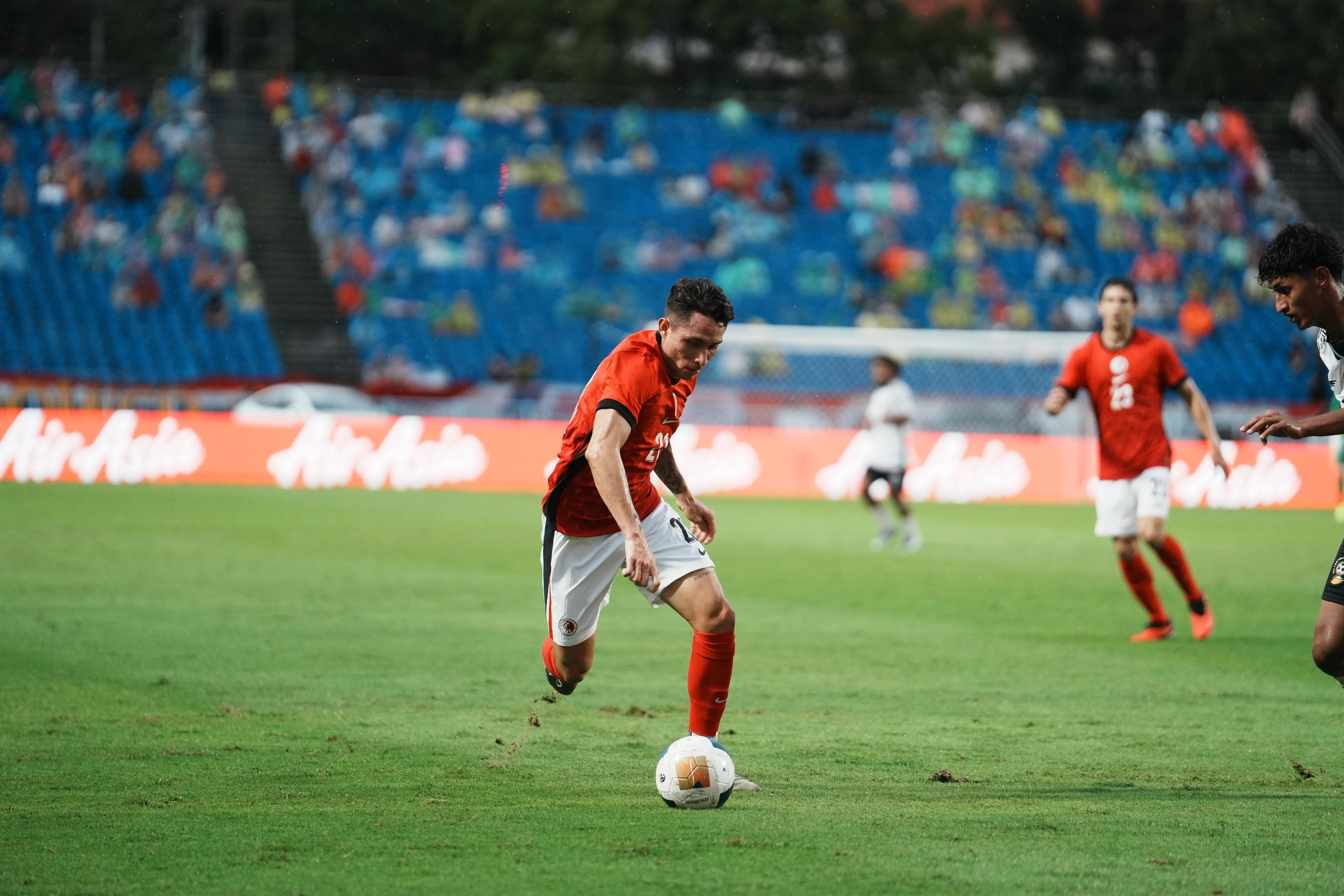 泰皇盃|香港隊8球大勝斐濟。(HKFA)