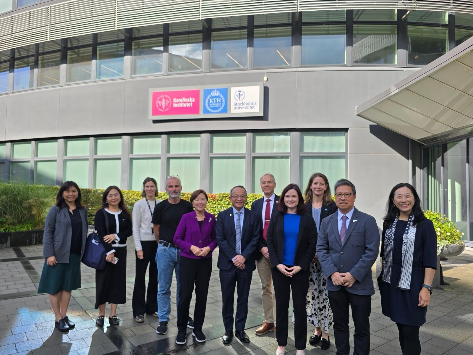 科大深化與瑞典合作。