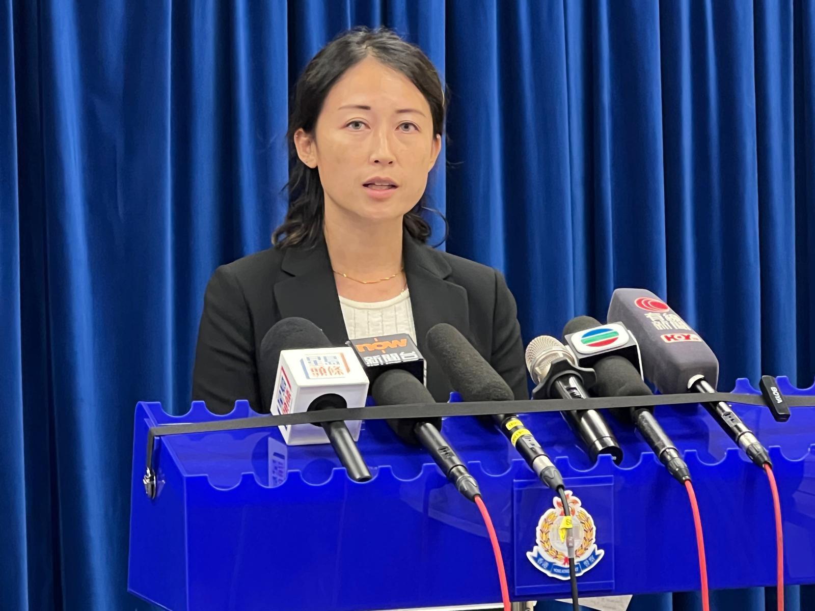 水警總區重案組第二隊高級督察林凱婷。