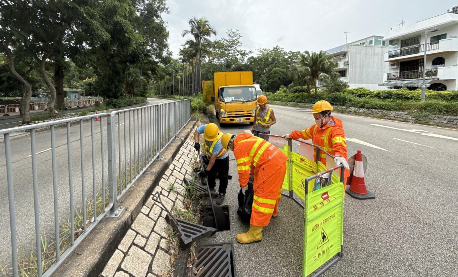 颱風樺加沙︱路政署:已作好準備 應對公共道路突發情況 (@IG hydgovhk圖片)