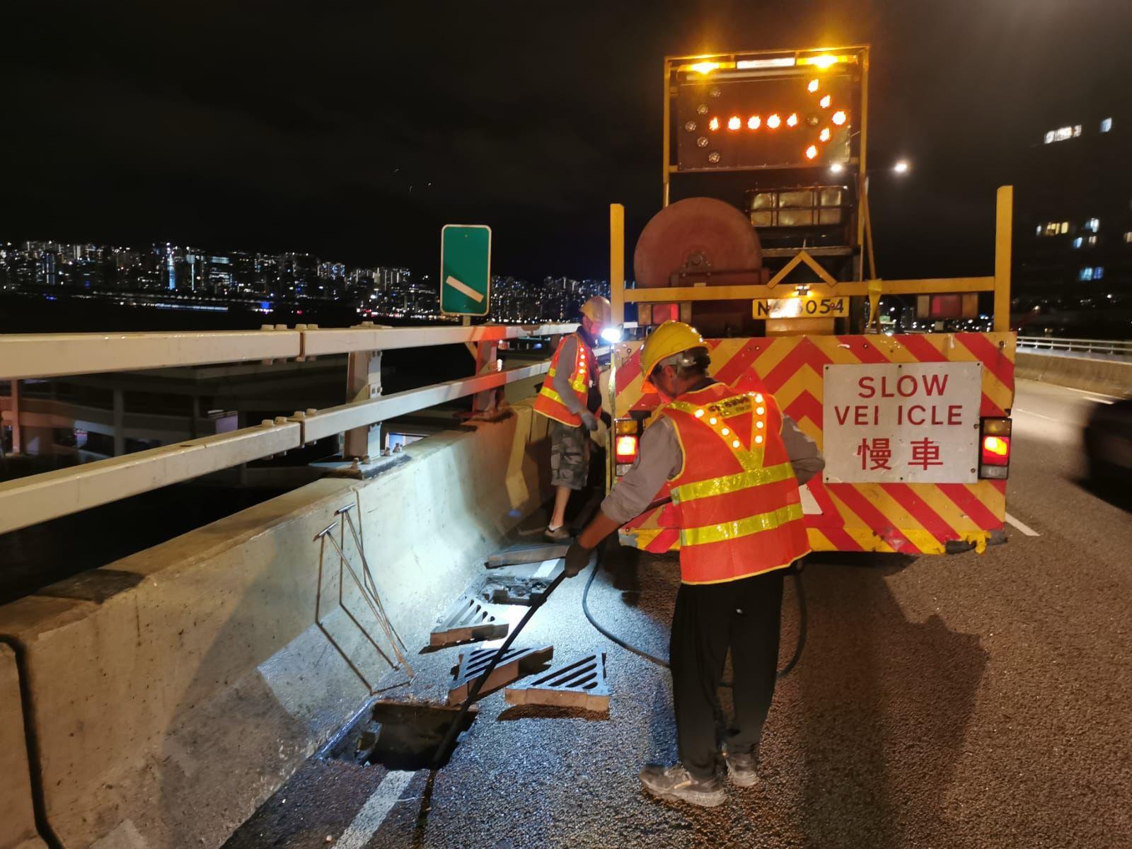 颱風樺加沙︱路政署:已作好準備 應對公共道路突發情況 (@IG hydgovhk圖片)