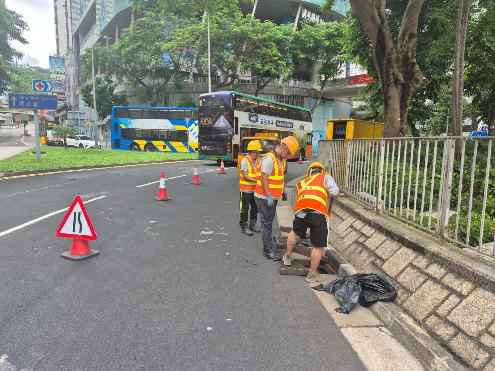 颱風樺加沙︱路政署:已作好準備 應對公共道路突發情況 (@IG hydgovhk圖片)