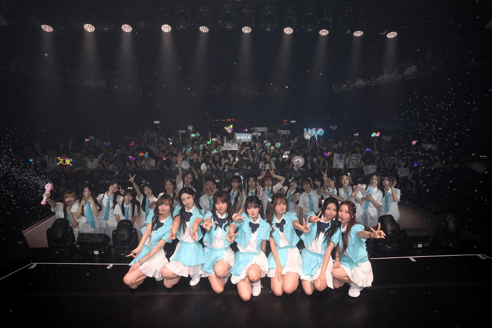 Cindy、小倬、Anesa、夢月、家鑾、Yoyo 及 Kathy 組成的全新女團「IdG Bubbles」正式出道