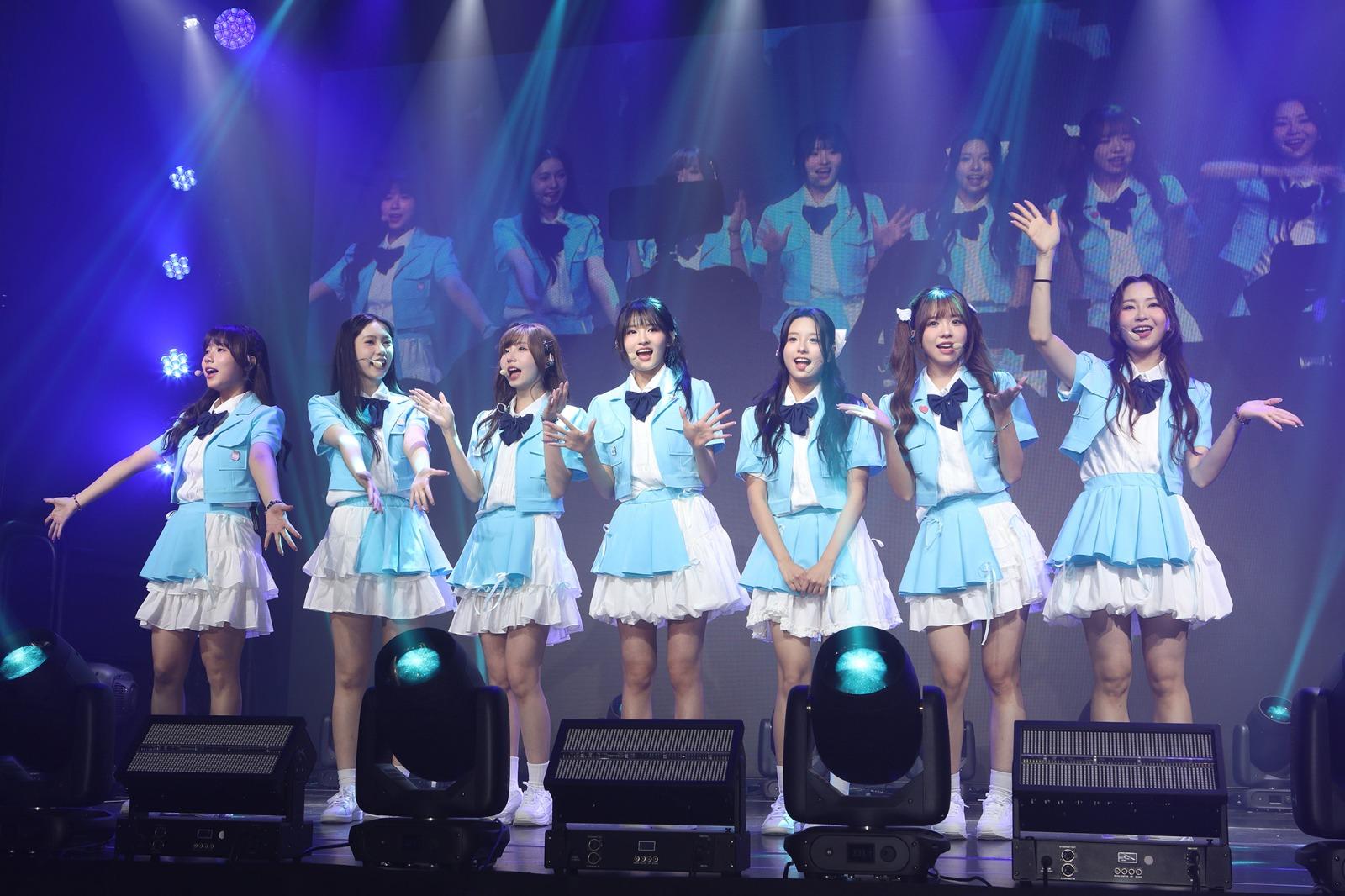 Cindy、小倬、Anesa、夢月、家鑾、Yoyo 及 Kathy 組成的全新女團「IdG Bubbles」正式出道