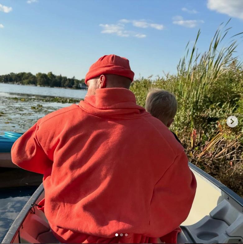 Justin Bieber又晒與Jack一起出海的照片。