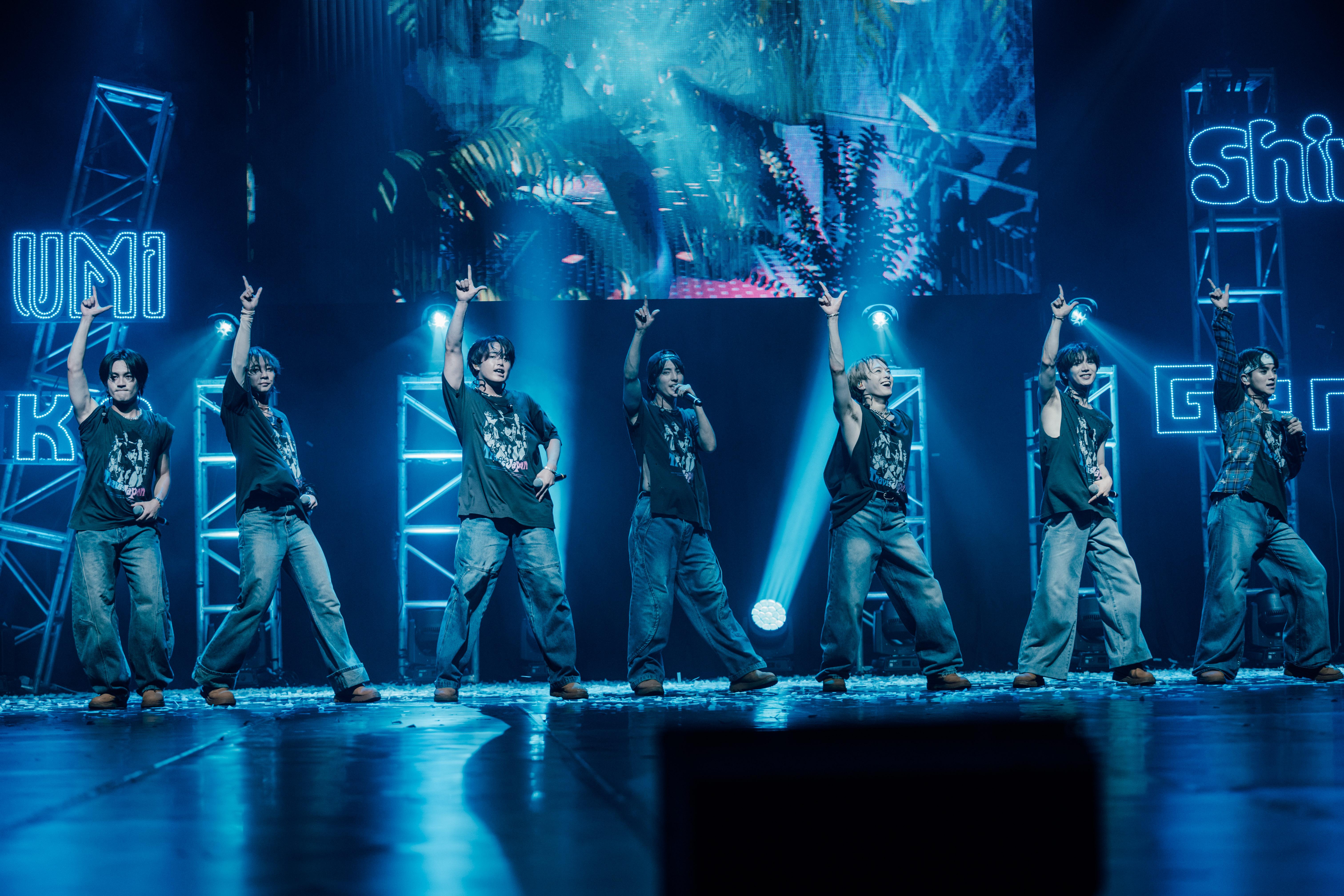 Travis Japan為香港歌迷帶來精彩演出。