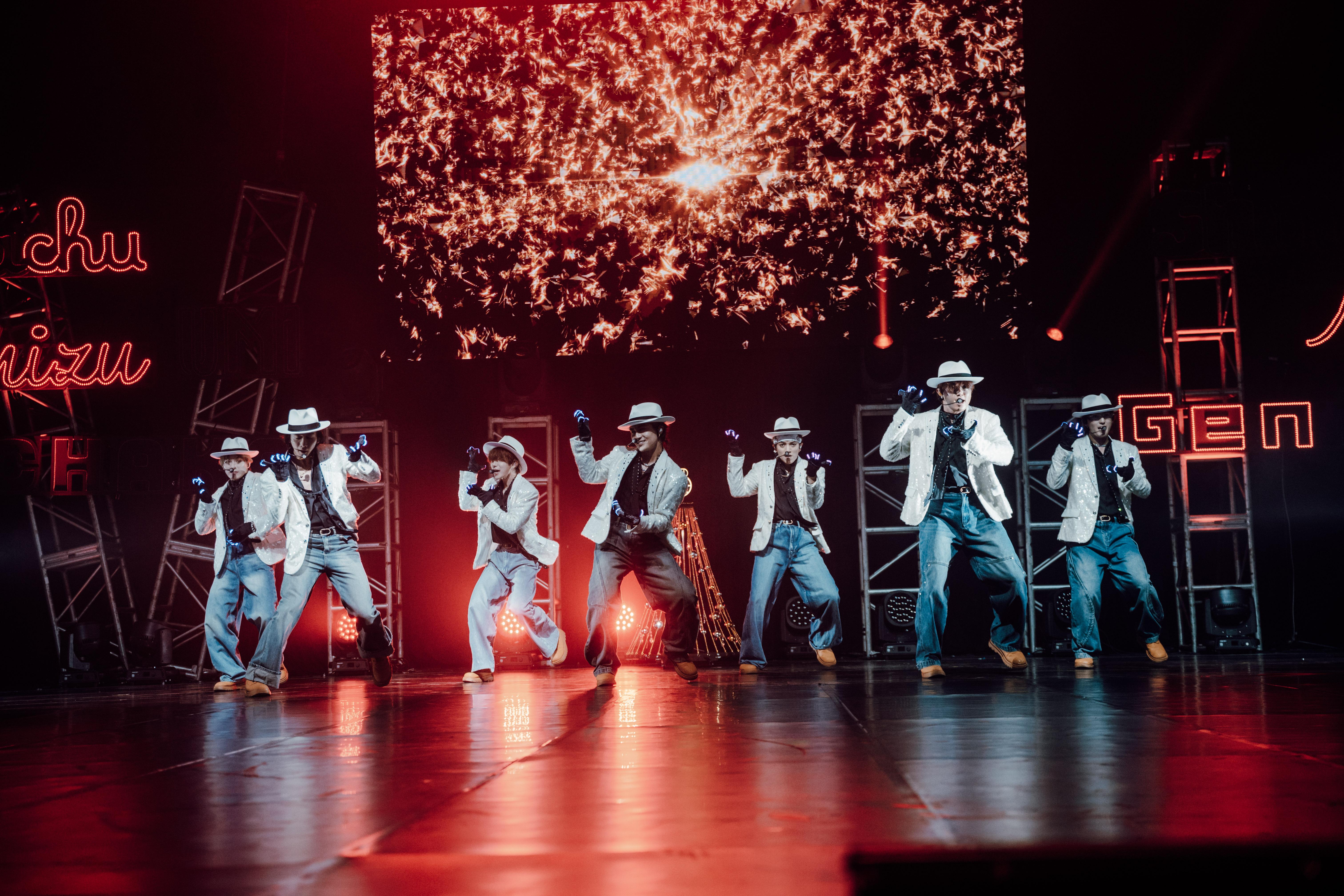 Travis Japan為香港歌迷帶來精彩演出。