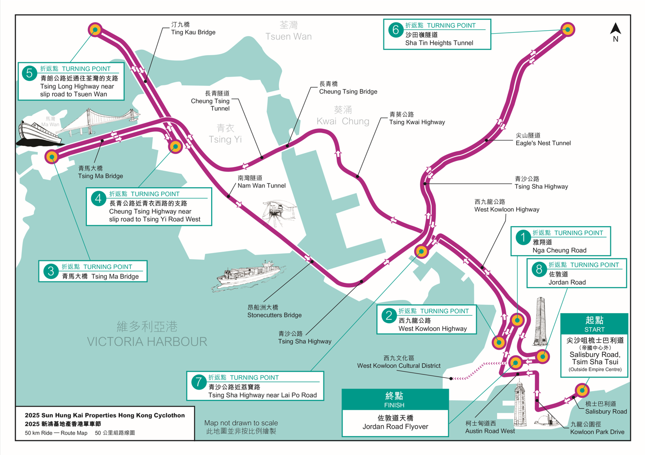 50公里組路線圖(旅發局提供)