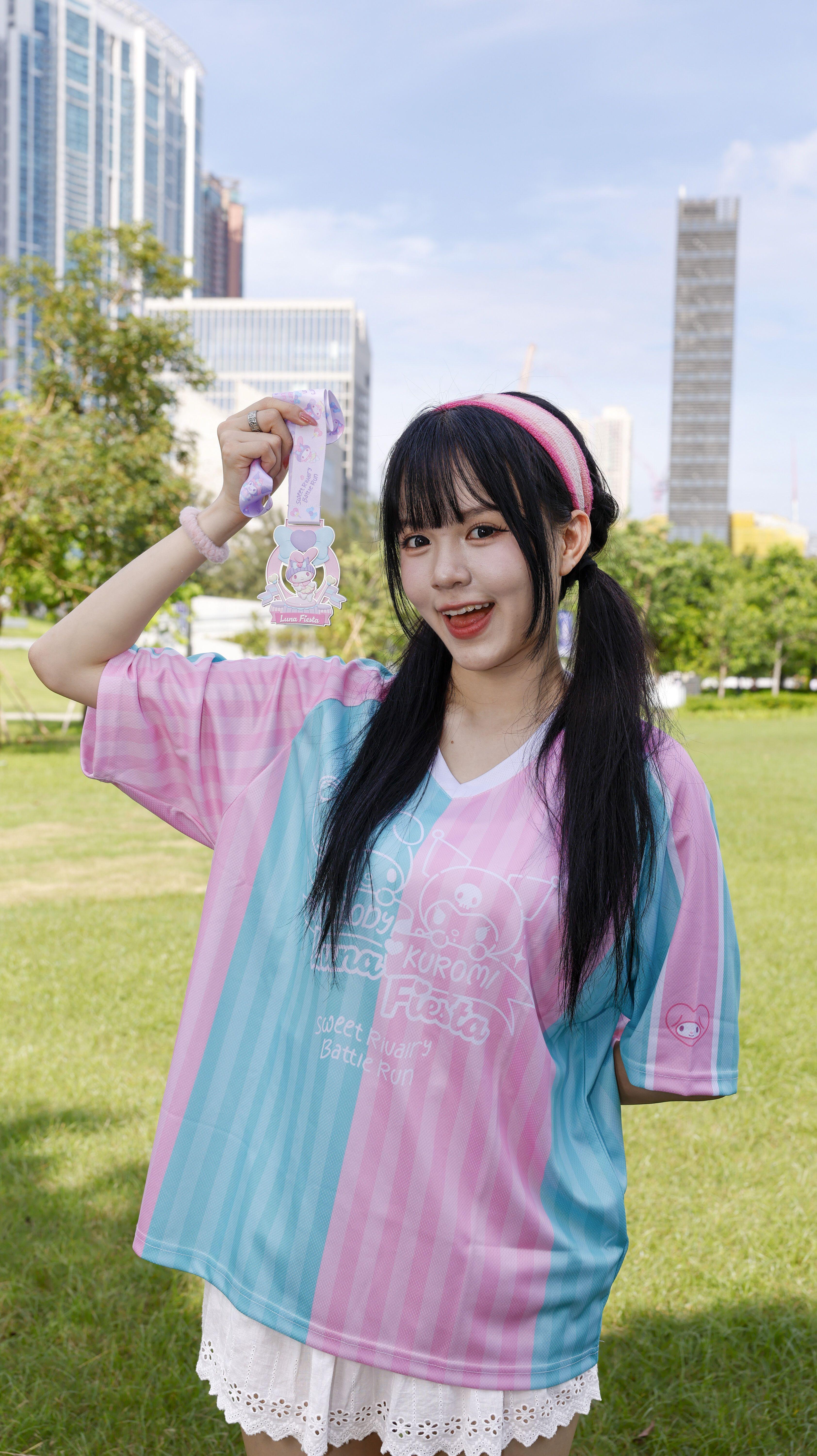 選手應援T恤及完賽紀念獎牌