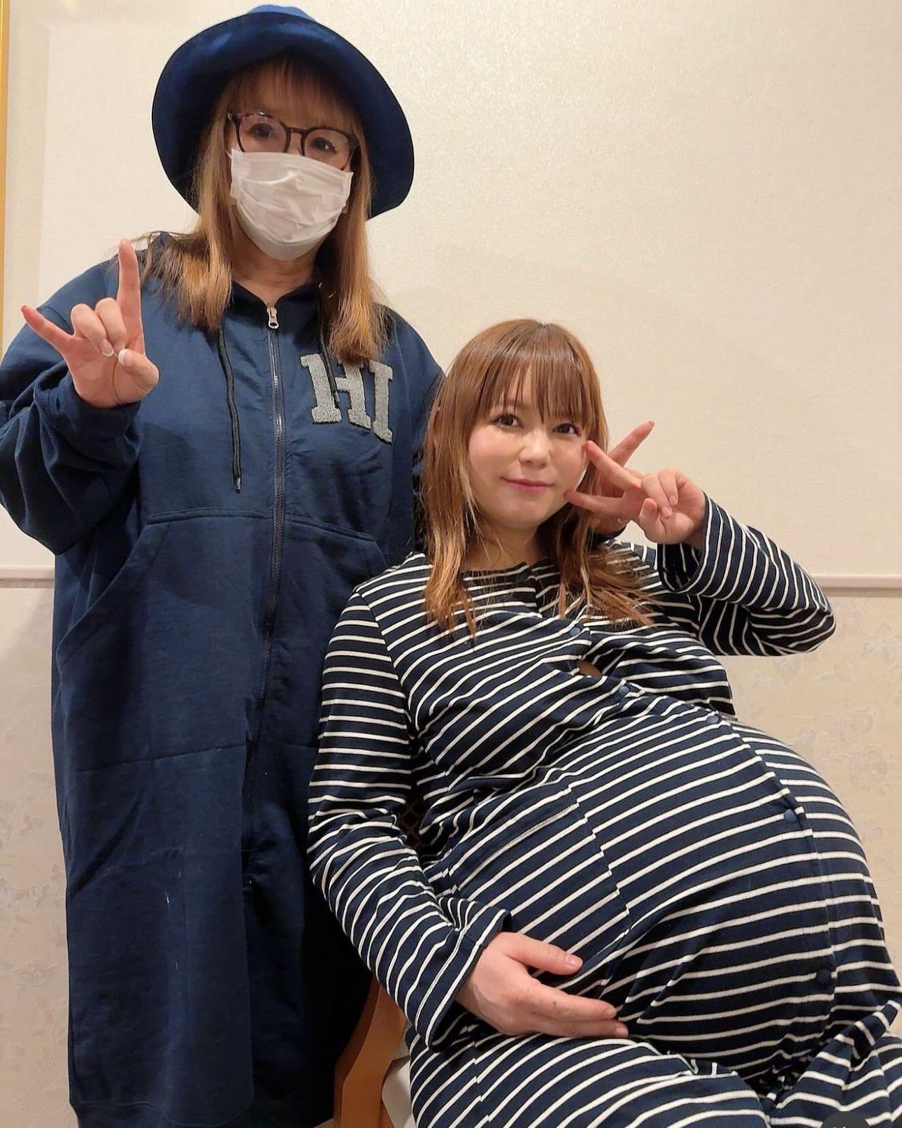 中川翔子剖腹前昨日亦有拍照分享卸貨前心情。