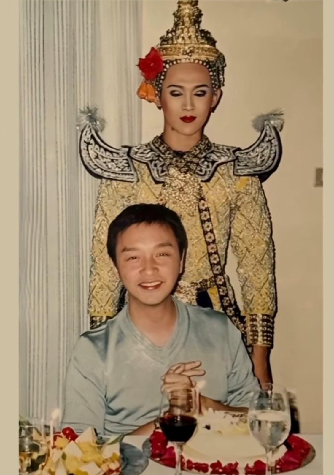 唐鶴德公開珍貴慶生照悼念張國榮。