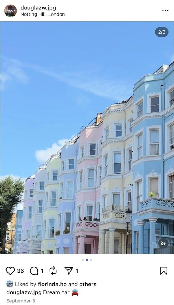 最近網民發現何超雲的社交平台追蹤一個疑為Douglas帳戶,當中皆是風景照,與熱愛攝影的Douglas不謀而合。