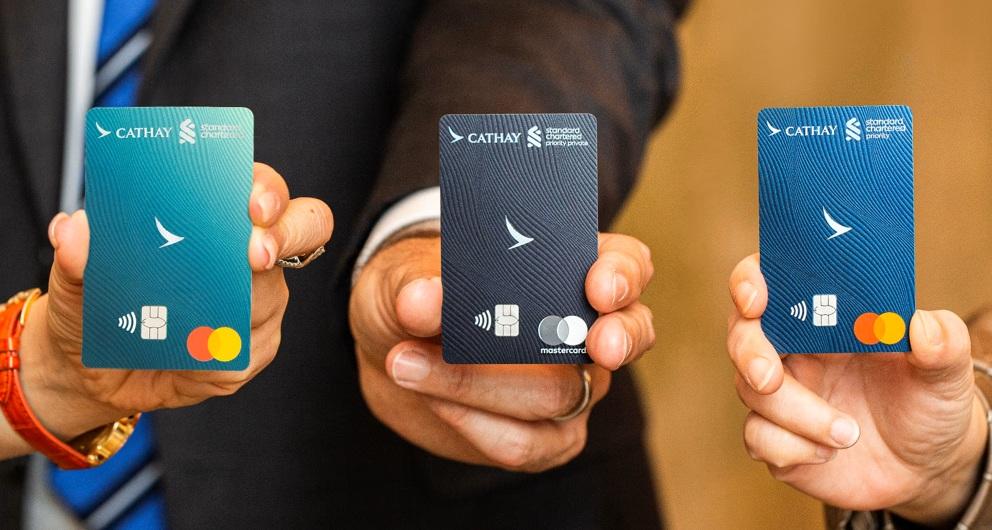 渣打國泰Mastercard信用卡。(國泰網圖)