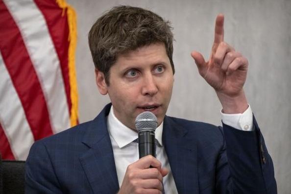 ChatGPT母公司OpenAI行政總裁阿特曼(Sam Altman)。(資料圖片)