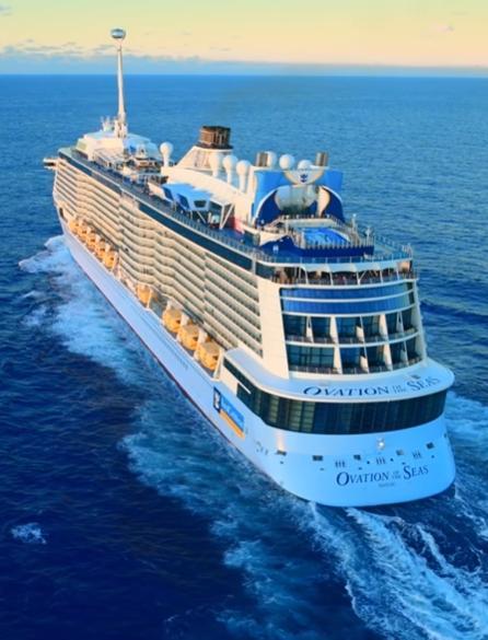 皇家加勒比公司郵輪。(圖/翻攝IG)