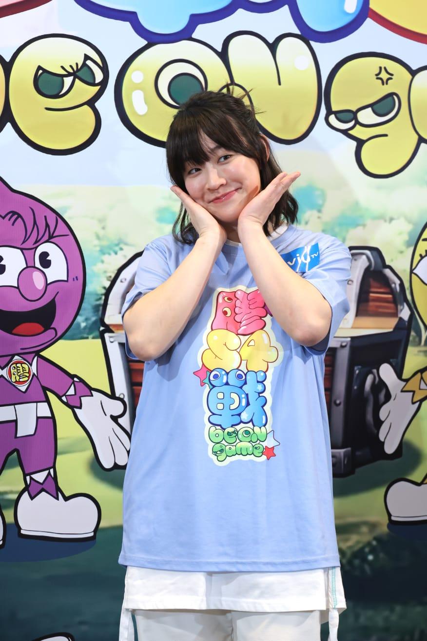 阿正出席《膠戰S4》記者會,大放笑彈。(林俊源攝)