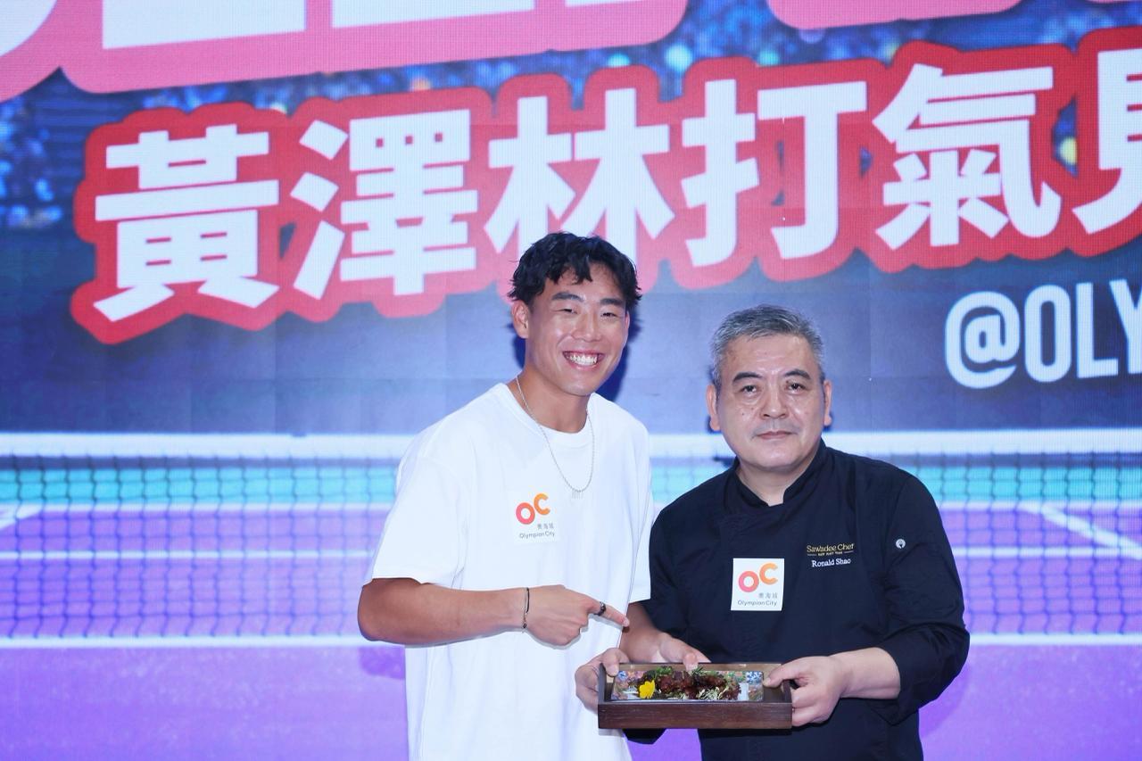 黃澤林出席「Coleman黃澤林打氣見面會」,與球迷近距離見面。